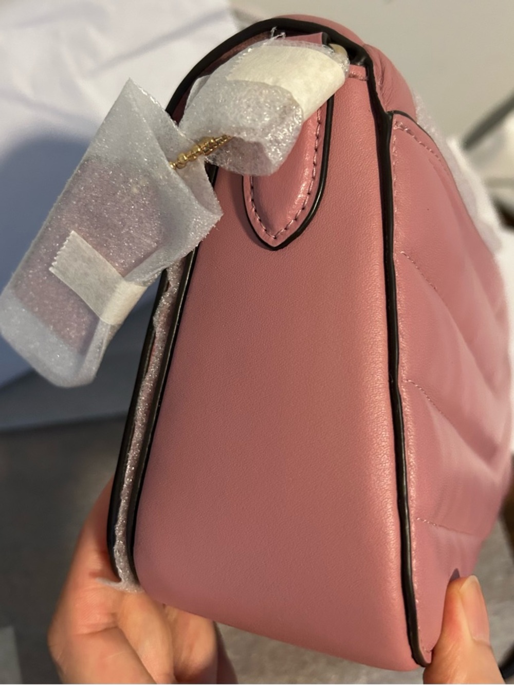 Coach Georgie Shoulder Bag With Puffy Quilting - Picture 6 of 10
